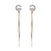 Dingxin Jewelry Earrings 9120068, a popular new product in foreign trade, offers fashionable metal earrings with a European and American style. Wholesale supply from the manufacturer Item Picture